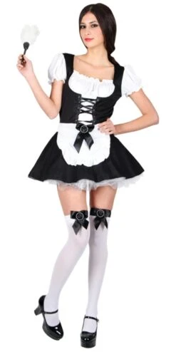 Flirty French Maid Sexy Costume SF-0088