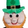 Plush Head St Patricks Leprechuan Head 1297