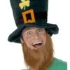 Leprechaun Hat Green With Shamrocks 25241