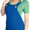Plumber's Mate Luigi Girl Costume 2610