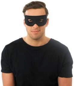 Classic Black Bandit/Superhero Mask