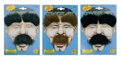 Moustache And Eyebrows Comedy Set 3 Asst 5170