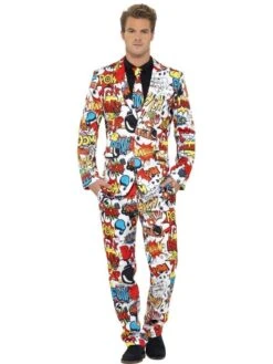 Stand Out Suit Smiffys Comic Strip 43526