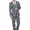 Stand Out Suit Smiffys Skeleton 43714