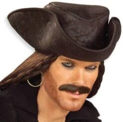 Brown Pirate Hat AC-9196