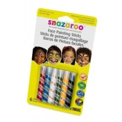 Snazaroo Face Painting Fancy Dress Party Makeup Sticks Accessory - Unisex
