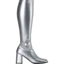 Silver Go Go Boots