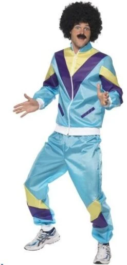 80'S Height Of Fashion Shell Suit Costume 39298