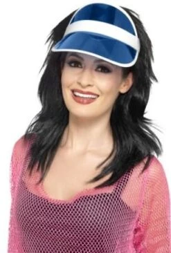 80's Sun Visor Blue 44948