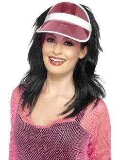 80's Sun Visor Pink 44946