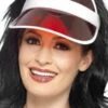 80's Sun Visor Red 44445