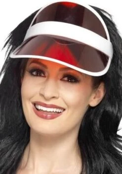 80's Sun Visor Red 44445