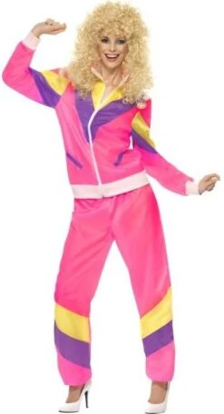 80s Height Of Fashion Shell Suit Costume 39660