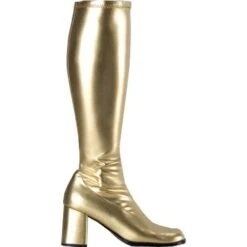 Gold Go-Go Boots