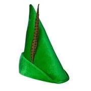 Peter Pan Deluxe Hat With Feather Wicked Costume