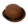 Derby Bowler Brown Hat AC-9206