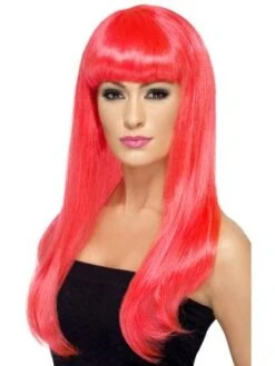 Babelicious Wig Neon Pink 42421