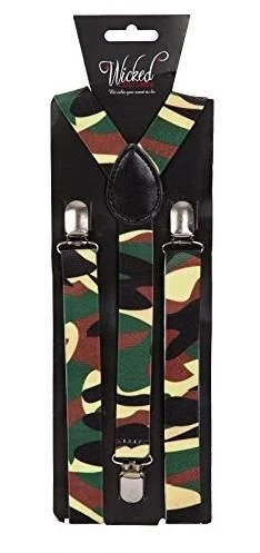 Camouflage Suspenders AC-9365