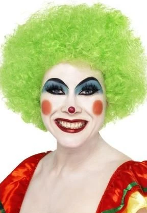 Crazy Clown Green Wig 42084 1 Crazy Clown Green Wig 42084