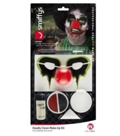 Deadly Clown Make-up Kit 44739