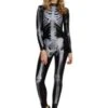 Fever Miss Whiplash Skeleton Costume 43838