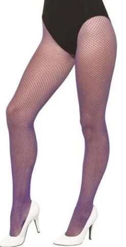 Fishnet Tights Purple 44615