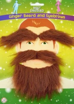 Ginger Beard And Eyebrows U09 711