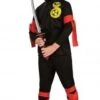Haunted House Black Ninja Costume 881900
