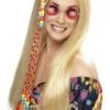 Hippy Party Wig Blonde 42184