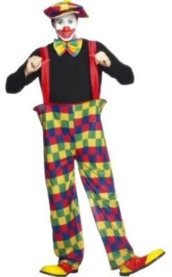 Hooped Clown Costume 96312