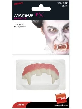 Horror Vampire Teeth White 26503 1 Horror Vampire Teeth White 26503