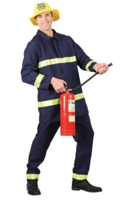 Hot Fireman Costume EM-3168