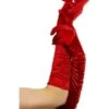 Long Red Temptress Gloves