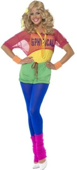 Let's Get Physical Girl Costume 39465