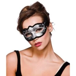 Silver Glitter Verona Eyemask MK-9810