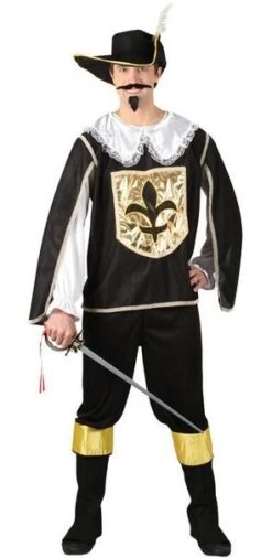 Musketeer Black Costume EM-3161