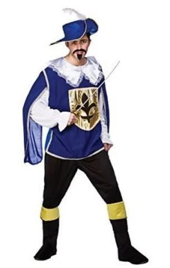 Musketeer Blue Costume EM-3197