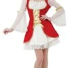 Pirate Woman Red Costume AC739