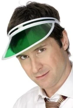 Poker Visor Green 31706