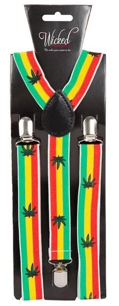 Rasta Suspenders AC-9368