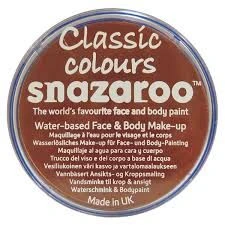 Rust Brown Snazaroo 18ml Face Paint 1118977