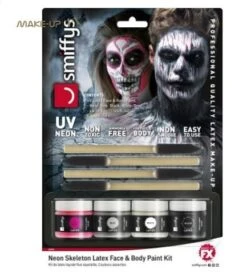 Neon Skeleton Liquid Latex Kit 46224