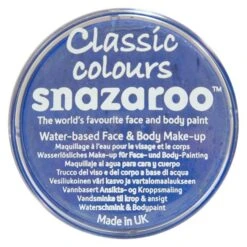 Sky Blue Snazaroo 18ml Face Paint 1118355