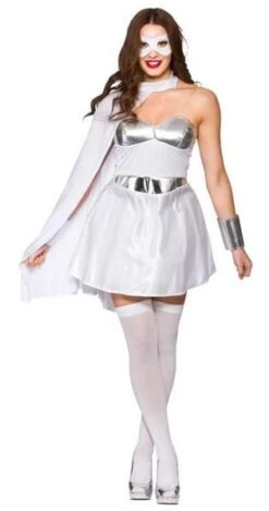 Super Hero White Costume EF-2189