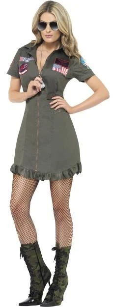 Top Gun Deluxe Ladies Costume 26854