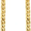 Gold Gangster Celebrity Rapper Necklace 81cm U09 615