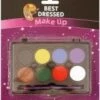 Face Paint Set Of 8 Assorted Colours Henbrandt Value Pack