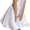Lady In White Fancy Dress Costume U37 157