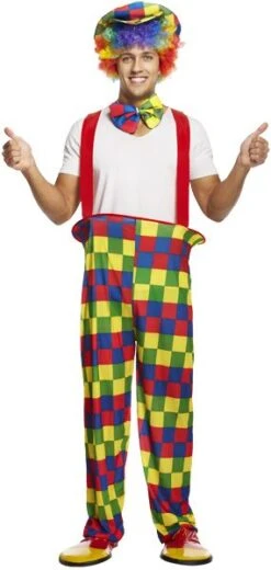 Rainbow Clown Costume U37 402