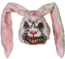 White Evil Scary Rabbit Mask BM465